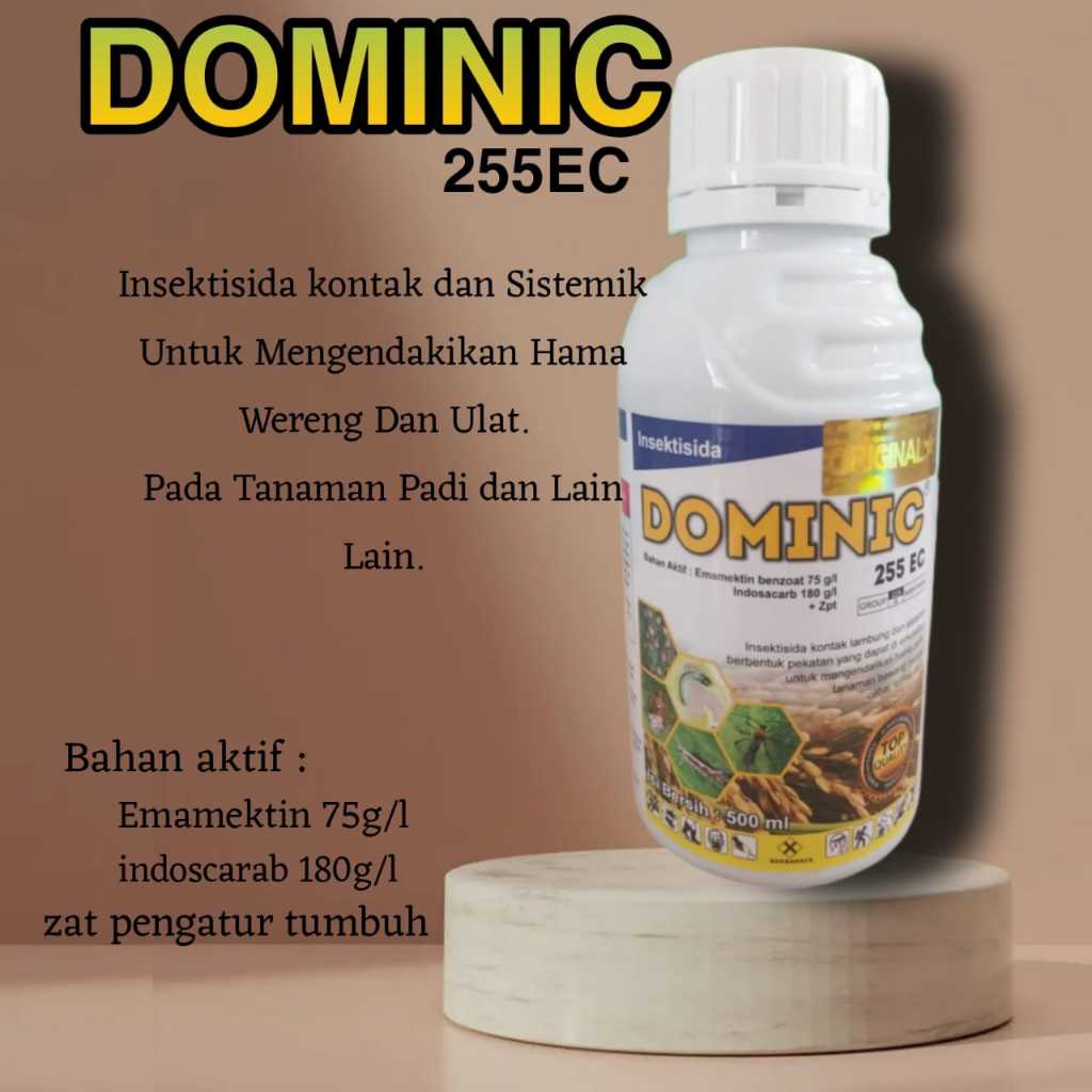 Dominic 500ml insektisida Dominic Obat hama tanaman padi sayuran kontak sistemik/pupuk/zpt