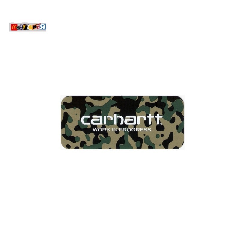 

sticker carhartt wip work in progress camo logo stiker