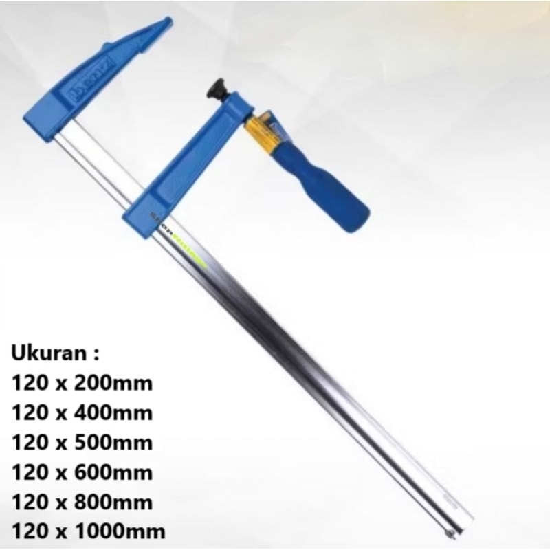 Klem Kayu F / Penjepit Catok Kayu F / Clamp Kayu F