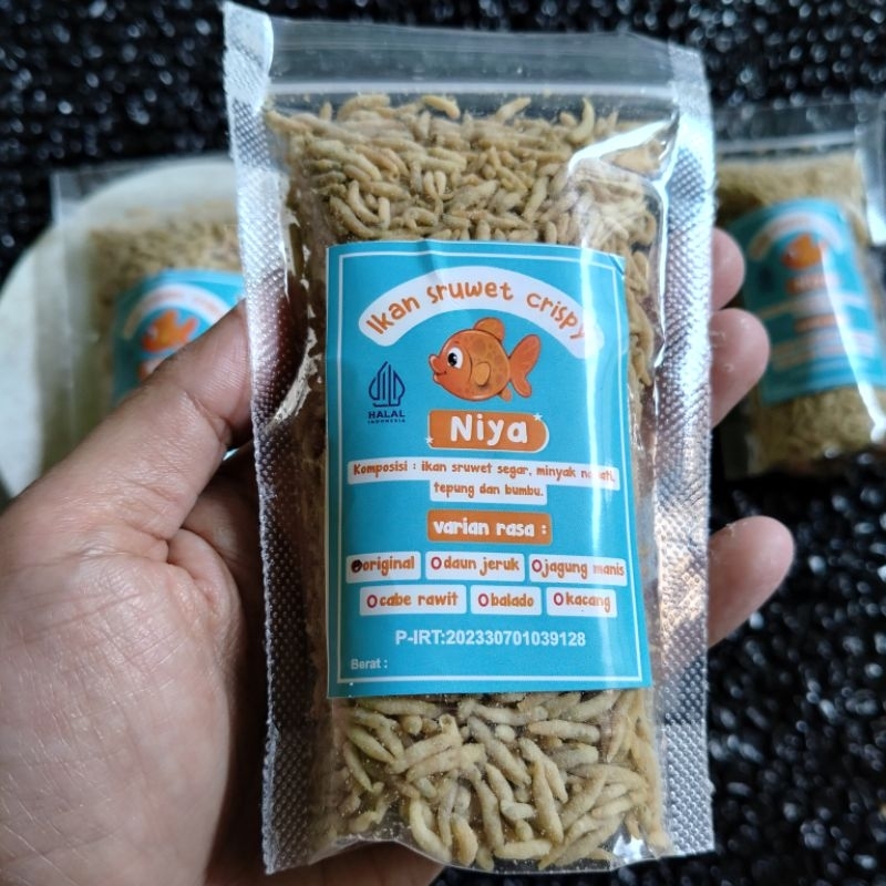 

Ikan Sruwet Crispy Original 60 gram