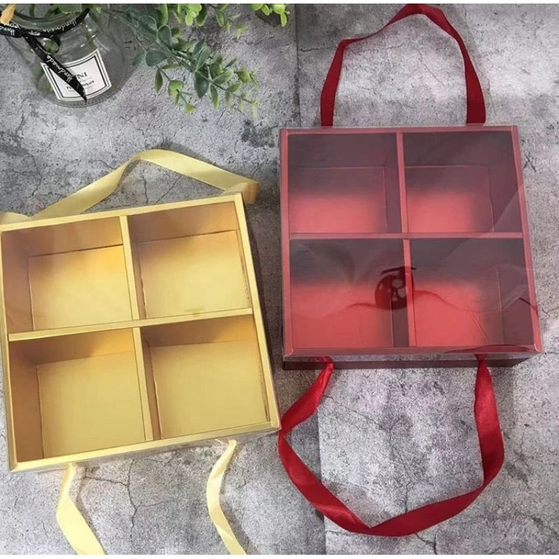 

Kotak Kue Sekat Mika Slot 4 Sekat Kotak Pia Dus Kotak Box Hampers