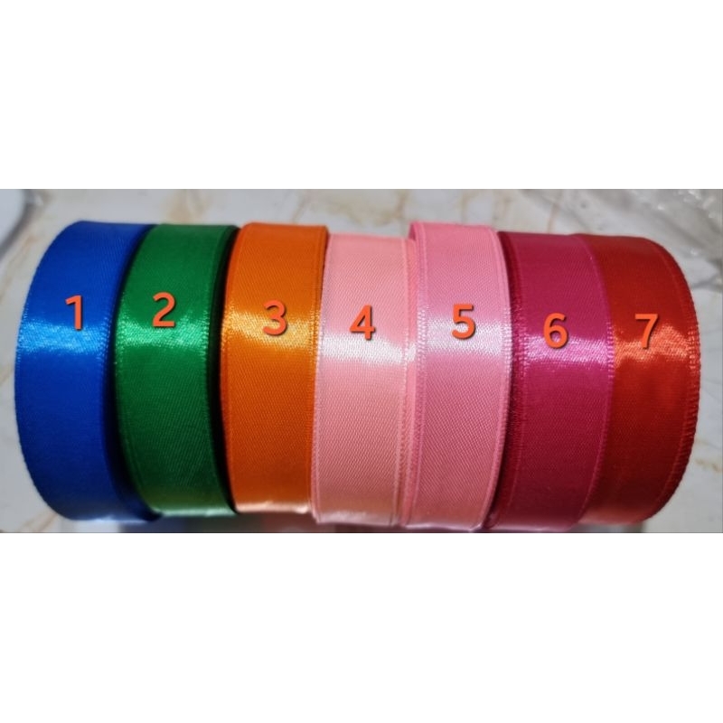 

Pita Satin 3/4 inch / 2 cm 25 Yard