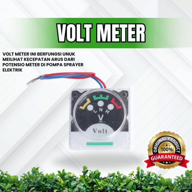 VOLTMETER SPRAYER MSA ( Volt Meter Sprayer Elektrik )