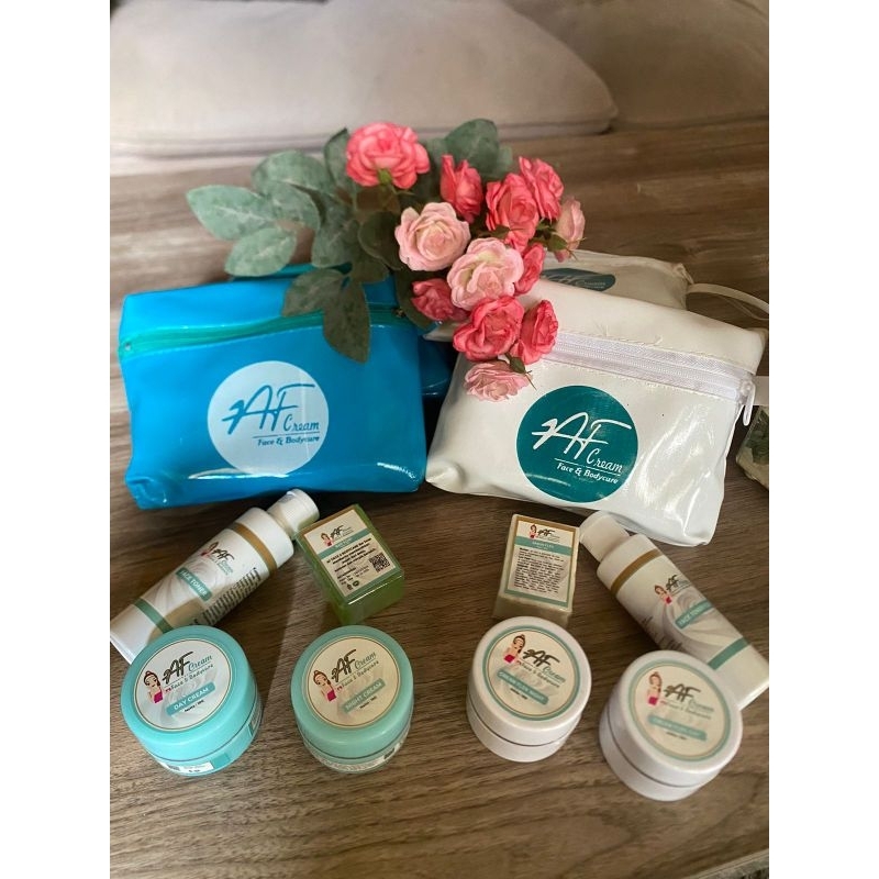 SKINCARE AF, cream flek, cream dobel glow AF, handbodY AF, bibit pemutih AF, serum AF, Sanblok Af
