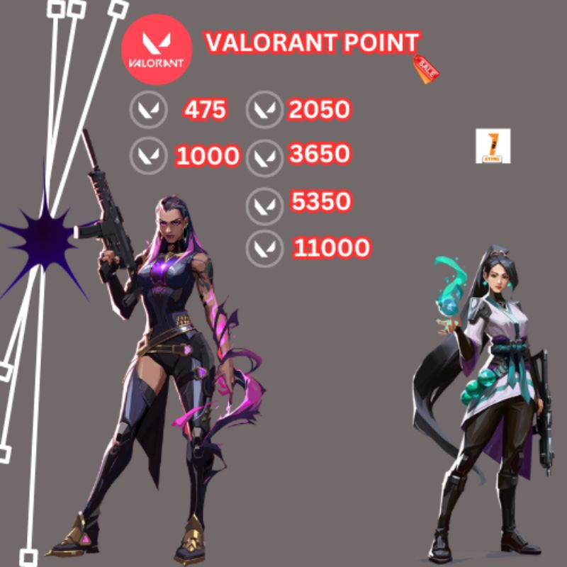 VP Valorant Points PC - Riot Cash