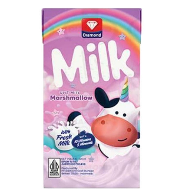 

Diamond Susu UHT Marshmallow 125 ml