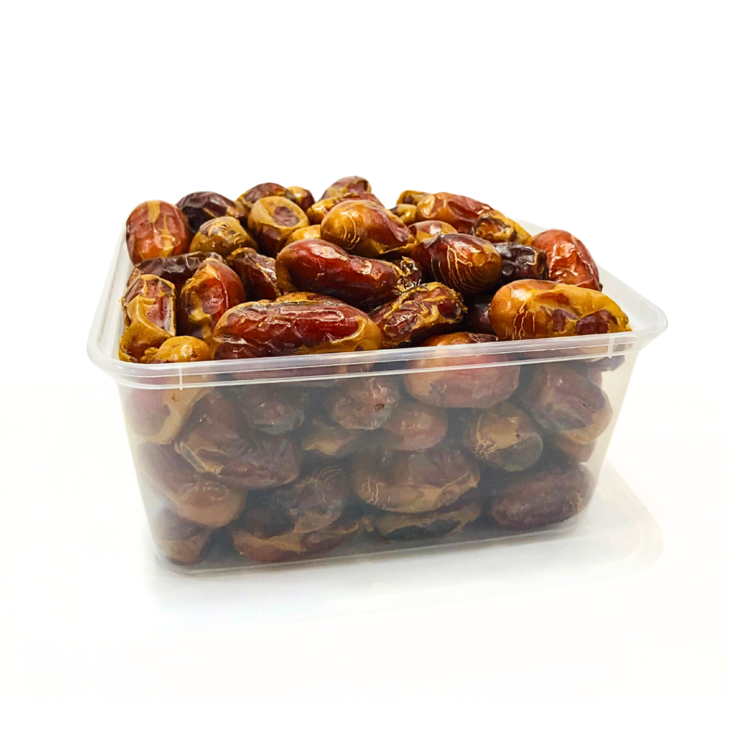 

Date Crown Khalas 1kg Toples / Kurma Khenizi / Oleh Oleh Haji dan Umroh