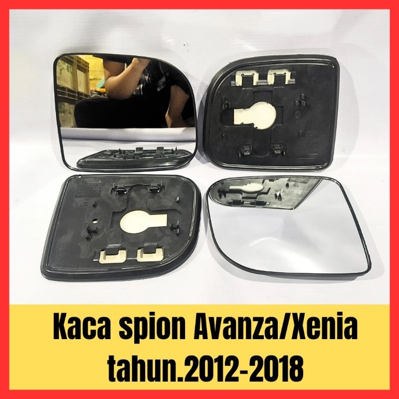 Cermin Kaca Spion plus frame Mobil Avanza Xenia 2012 2013 2014 2015 2016 2017 2018 kanan kiri