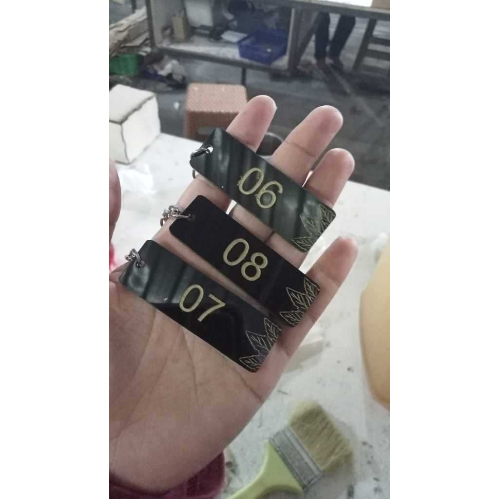 Gantungan Kunci Kamar Kost