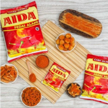 

KIRIM INSTAN Cabe Bubuk Aida Pedas Alami Sachet 25 g