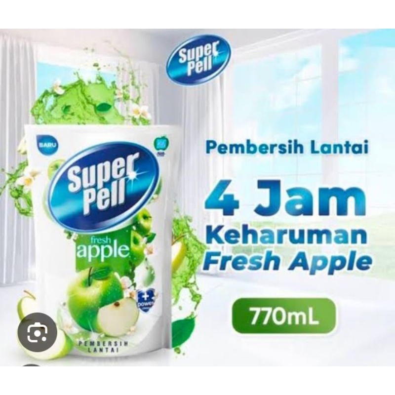 

PEMBERSIH LANTAI SUPERPELL 770ML