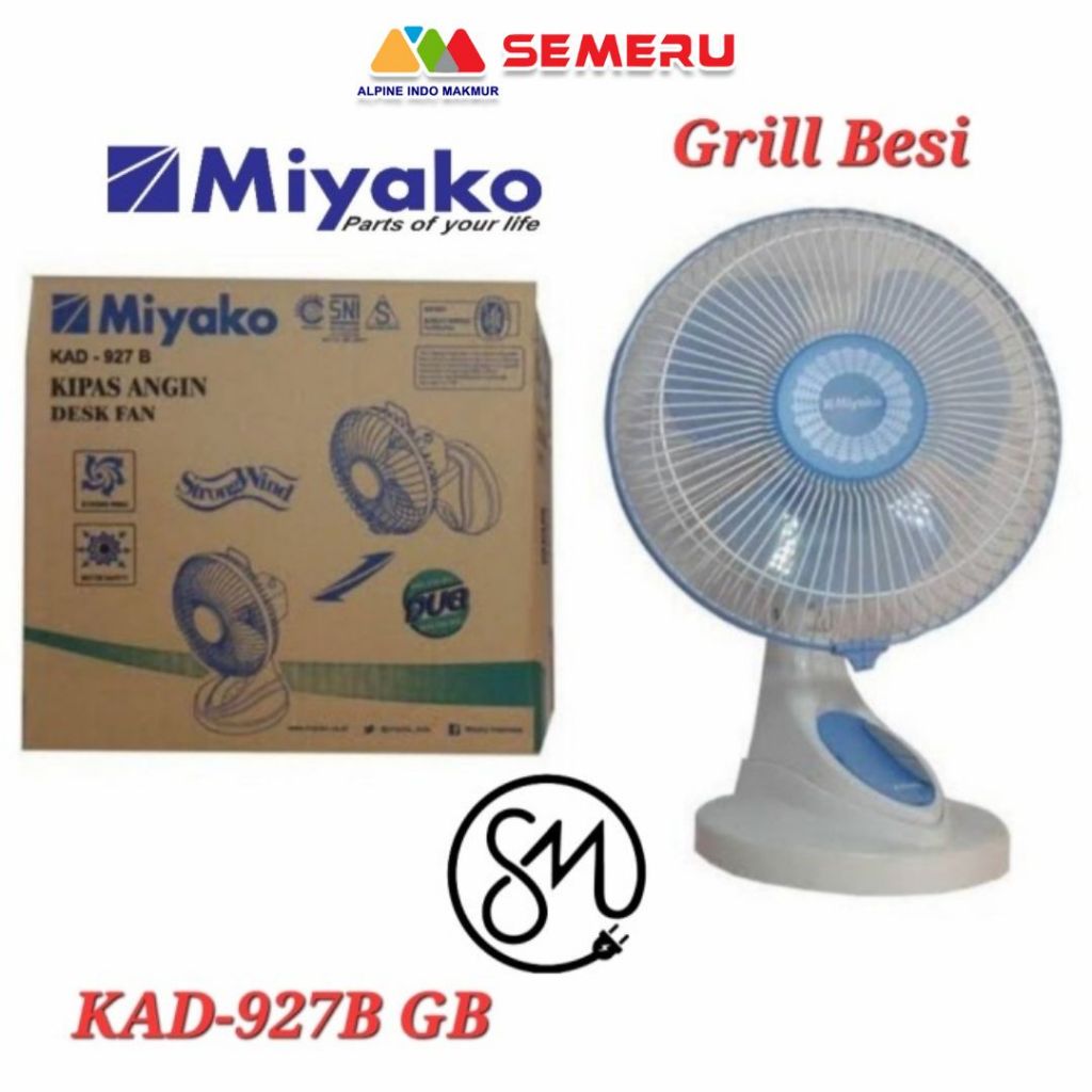 MIYAKO KIPAS ANGIN KAD-927 BGB KAD-927 BPL