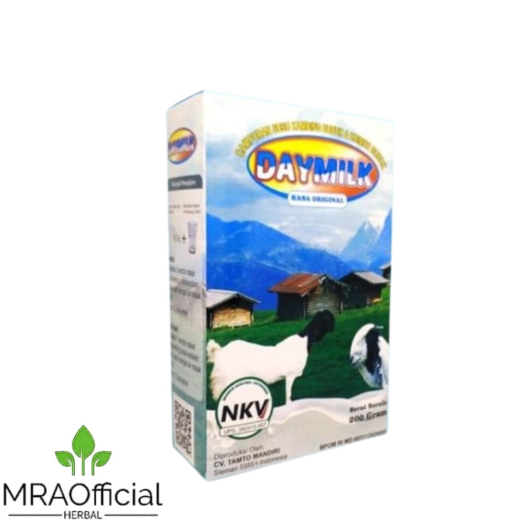 

Susu Kambing Daymilk | Susu Daymilk Kambing Bubuk & Krimer Bubuk Rasa Original Day Milk 200gr