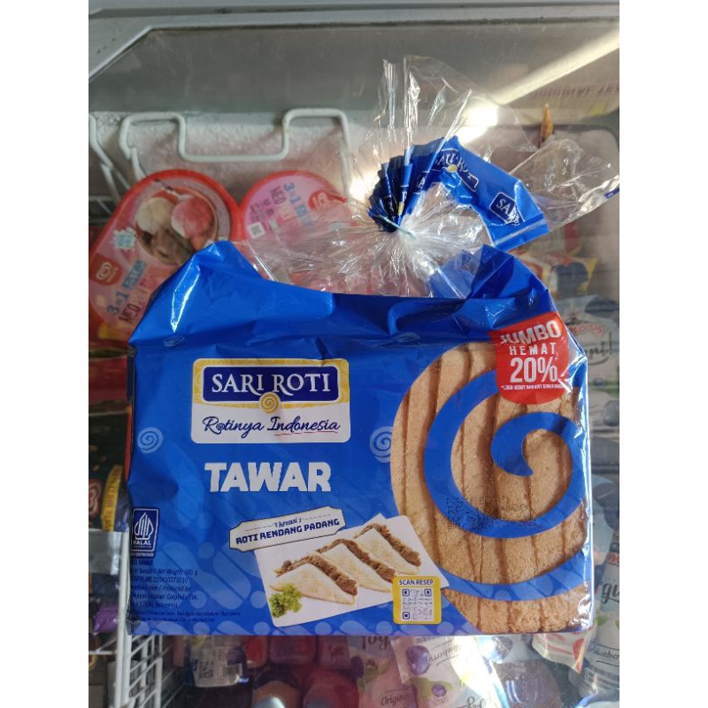 

Roti Sari Roti Tawar Jumbo 500 Gram