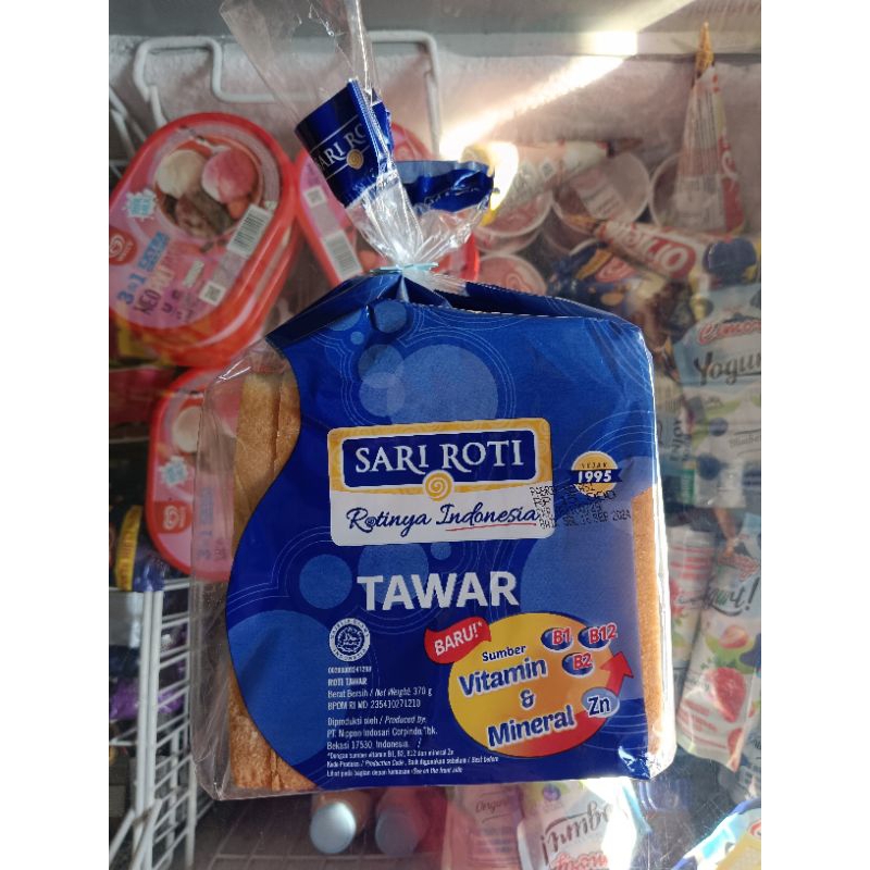 

Roti Sari Roti Tawar 370 Gram