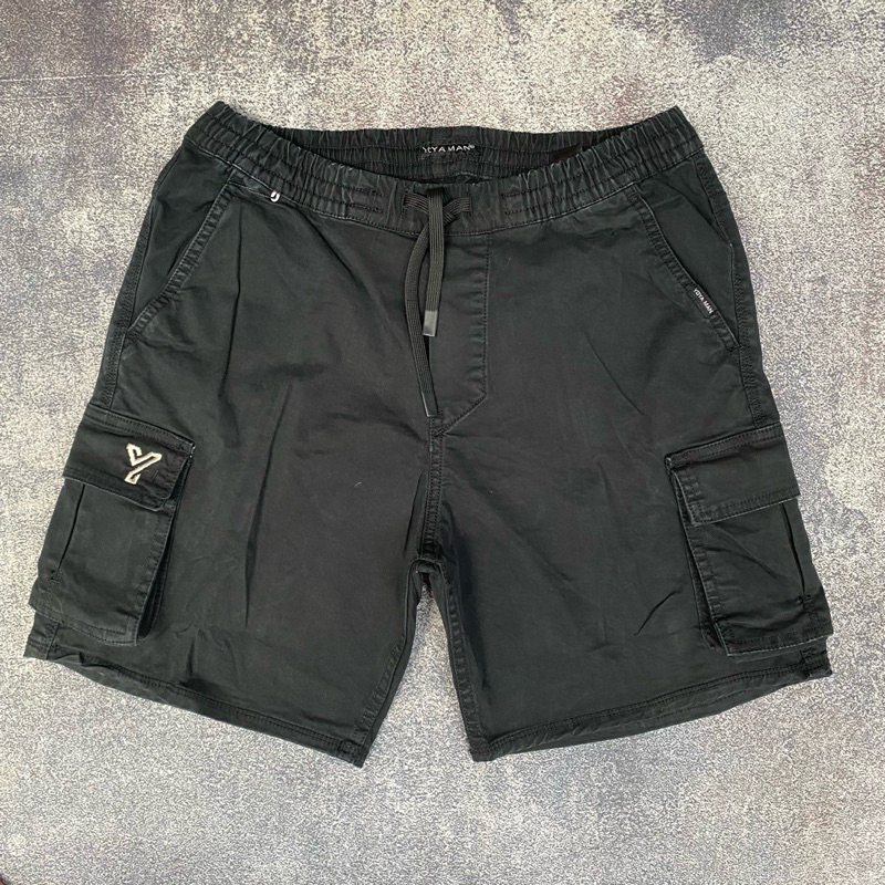 Yoya Man Celana Pendek Cargo Premium Bahan Katun Twill