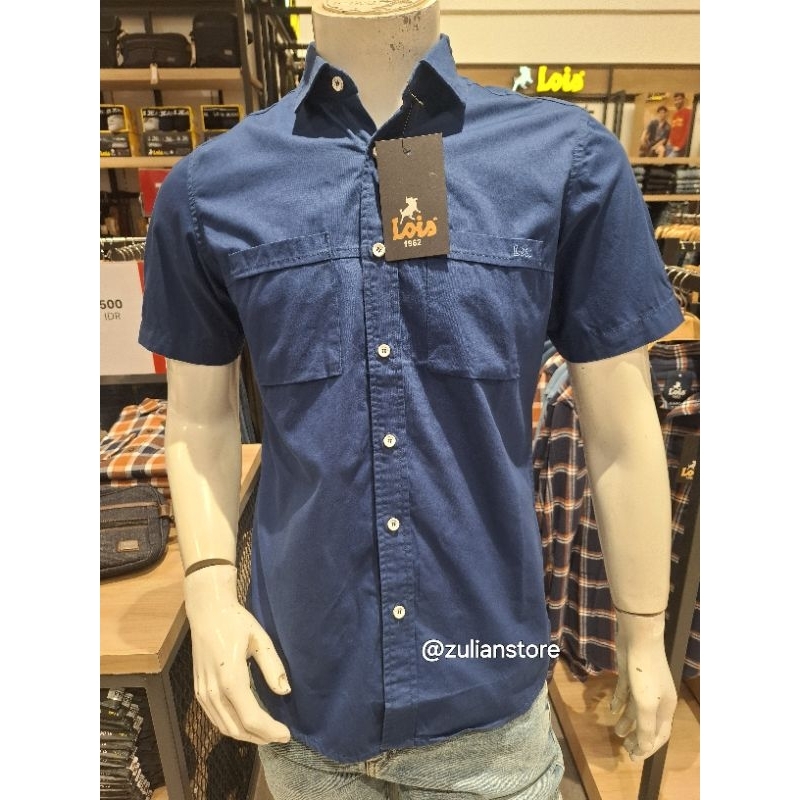 LOIS KEMEJA PRIA 100% ORIGINAL SLIMFIT