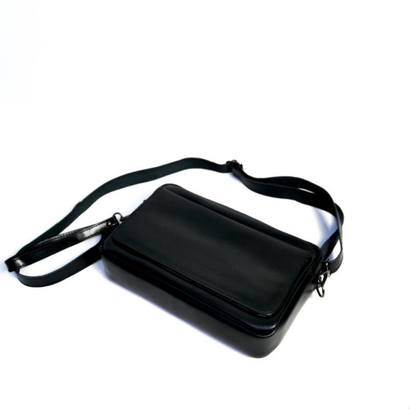 Tas kulit slempang 2in1 handbag  pria & wanita 100% asli kulit sapi garut