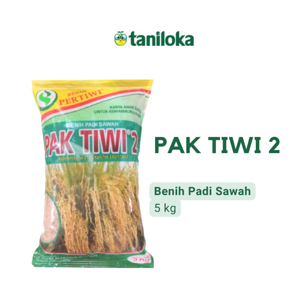 Benih Pertiwi - Benih Padi Pak Tiwi 2 (5 Kg)