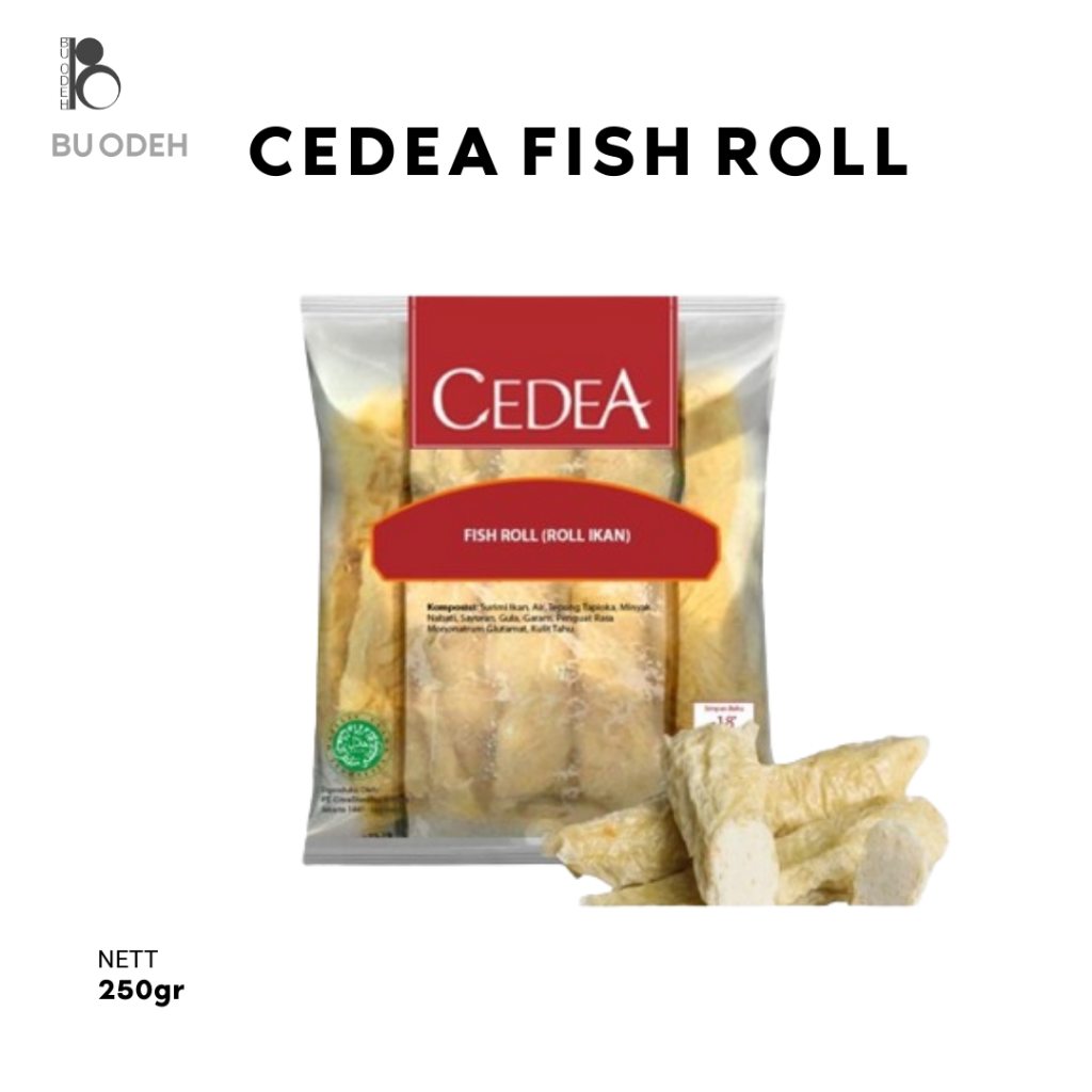 

Cedea Fish Roll Ikan Roll Cidea Bakso Seafood Frozen Food