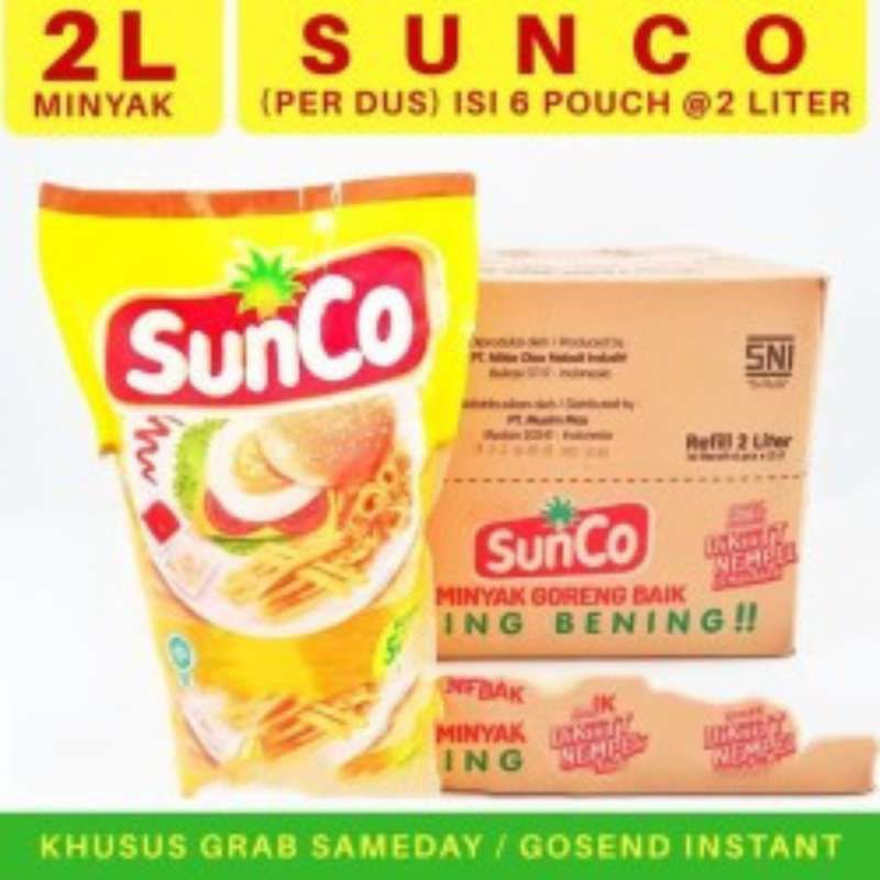 

MINYAK SUNCO 2L dan PERDUS