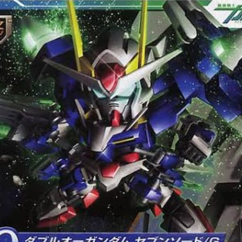 Original Made In Japan SD BB 00 Seven Sword Sword/G , seri exia qant raiser