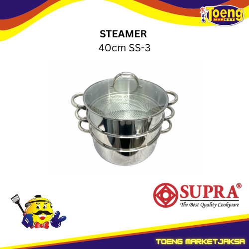 DANDANG / STEAMER STAINLESS 40cm SS-3 SUPRA