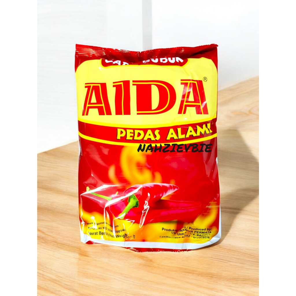 

Cabai Giling Bubuk Aida 250gr Pedas Alami