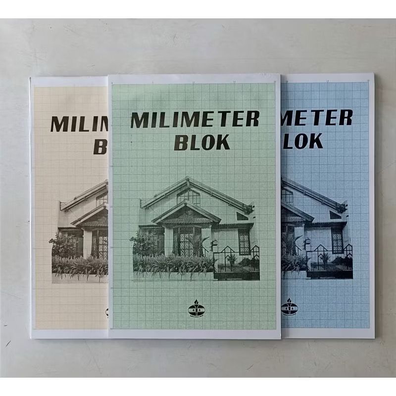 

Buku milimeter block F4 dan A3 50 lembar