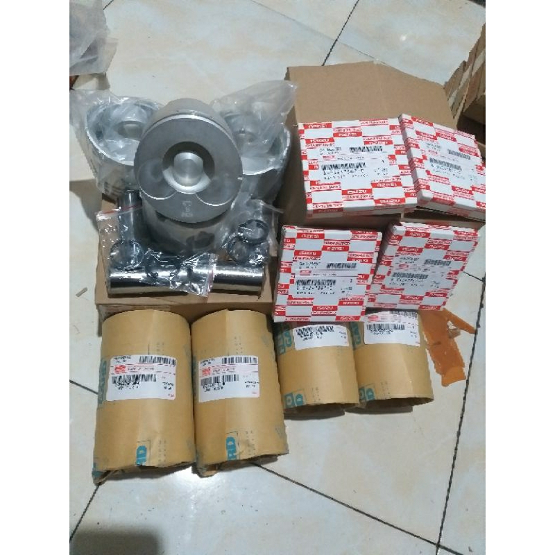 LINER SET PISTON RING PISTON PANTHER 2.5 4JA1