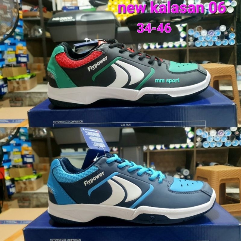 Sepatu badminton flypower kalasan 03 04 05 06