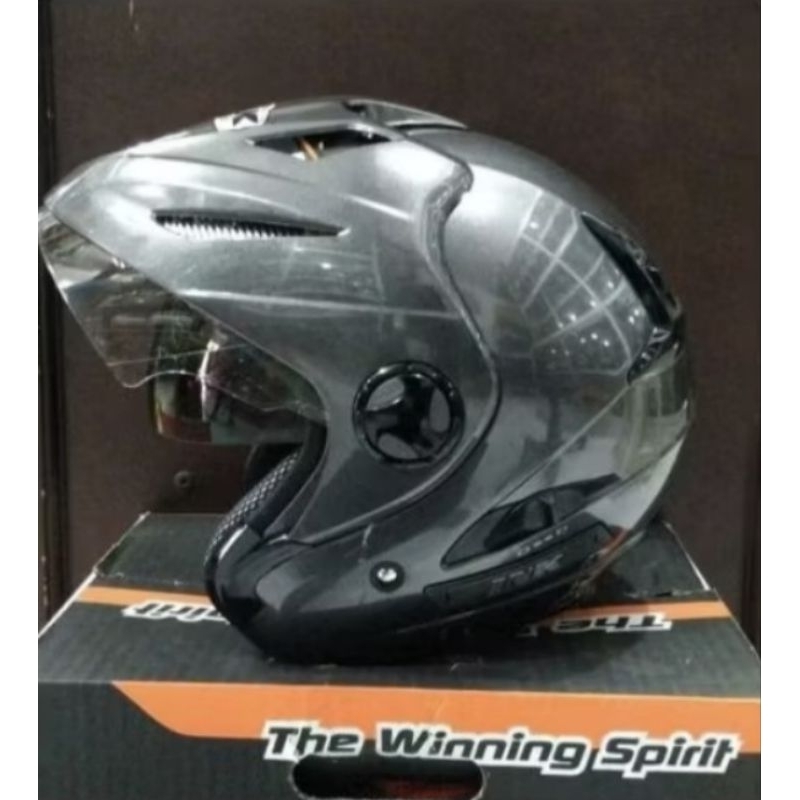 HELM INK FLASH SOLID ORIGINAL DOUBLE VISOR