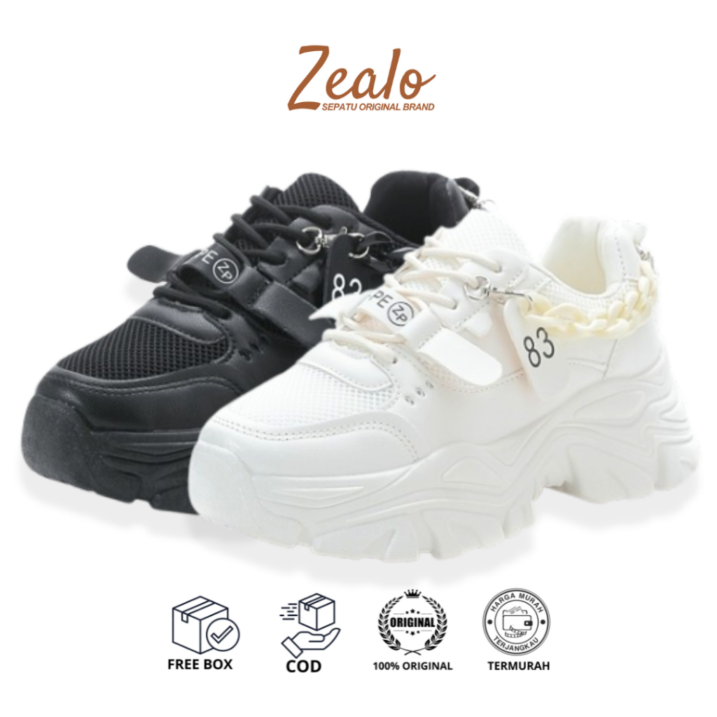 Zealo.Shoes 221 Sepatu Wanita Sneakers Wanita Import Premium Quality