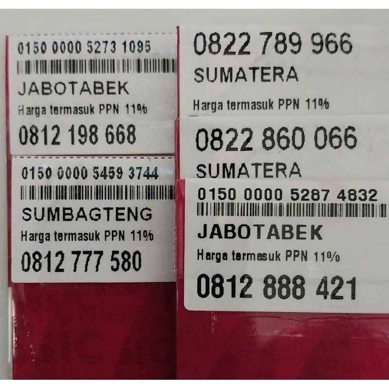 NOMOR 10 ANGKA TELKOMSEL 10 angka SIMPATI MURAH KARTU PERDANA