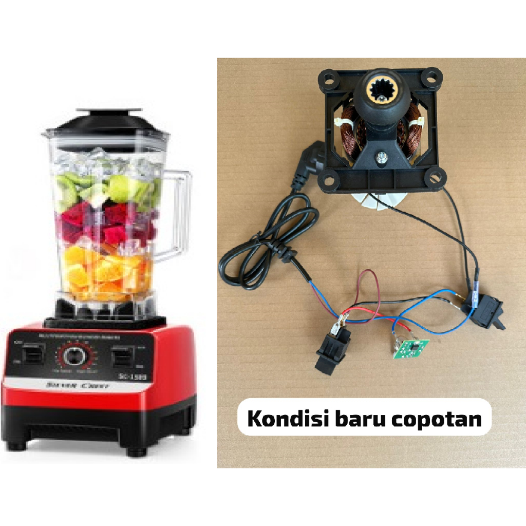 PART  BLENDER DINAMO SET MESIN DINAMO SET BLENDER COCOK UNTUK TYPE TIXX IBD-DS7 FOMAC Advance SE-601