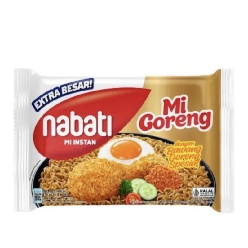 

MIE GORENG RICHEESE NABATI RASA AYAM, EXTRA BESAR 85gr