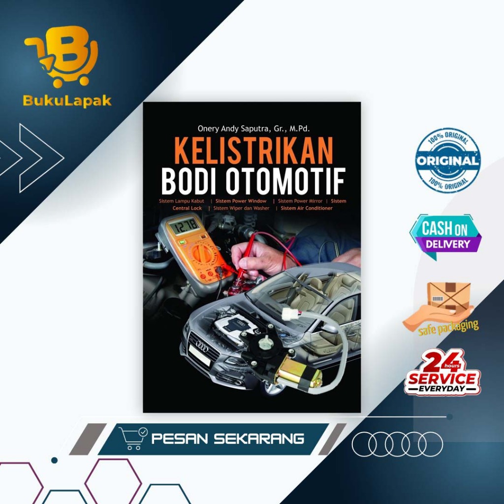 Buku Kelistrikan Bodi Otomotif - Original - Deepublish