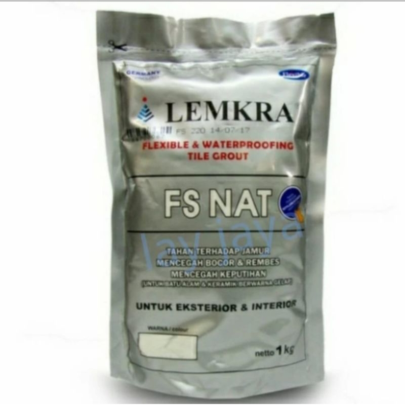 Semen Warna / Semen Nat Keramik / Pengisi Nat Lemkra -1Kg