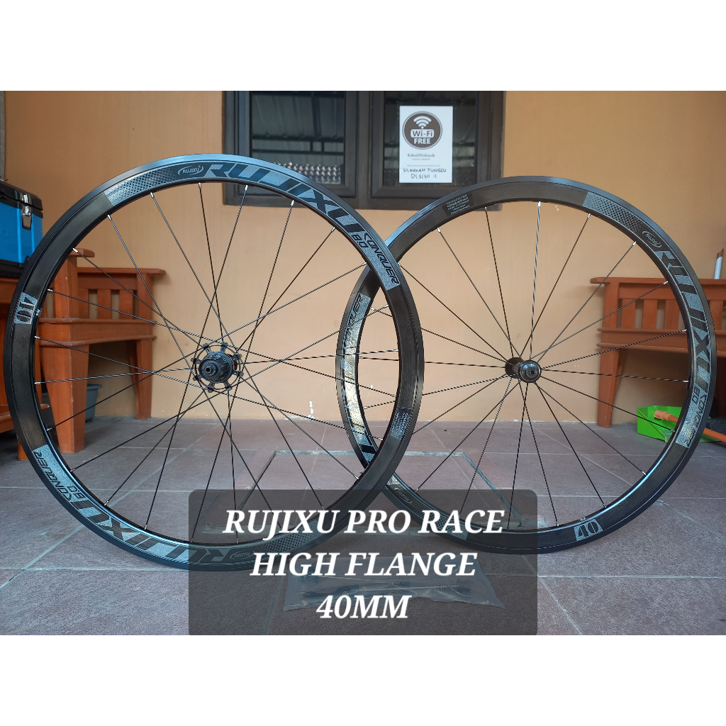 Wheelset Rujixu 40mm 30mm G3 Spoke New Model Original Bergaransi