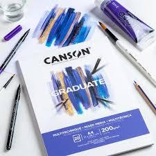 

Canson graduate mixmedia pad 200gsm 20lembar
