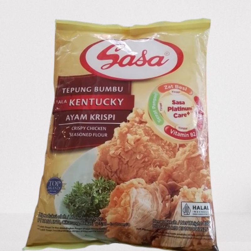 

Sasa Tepung Bumbu Ala Kentucy Ayam Krispi 850gr