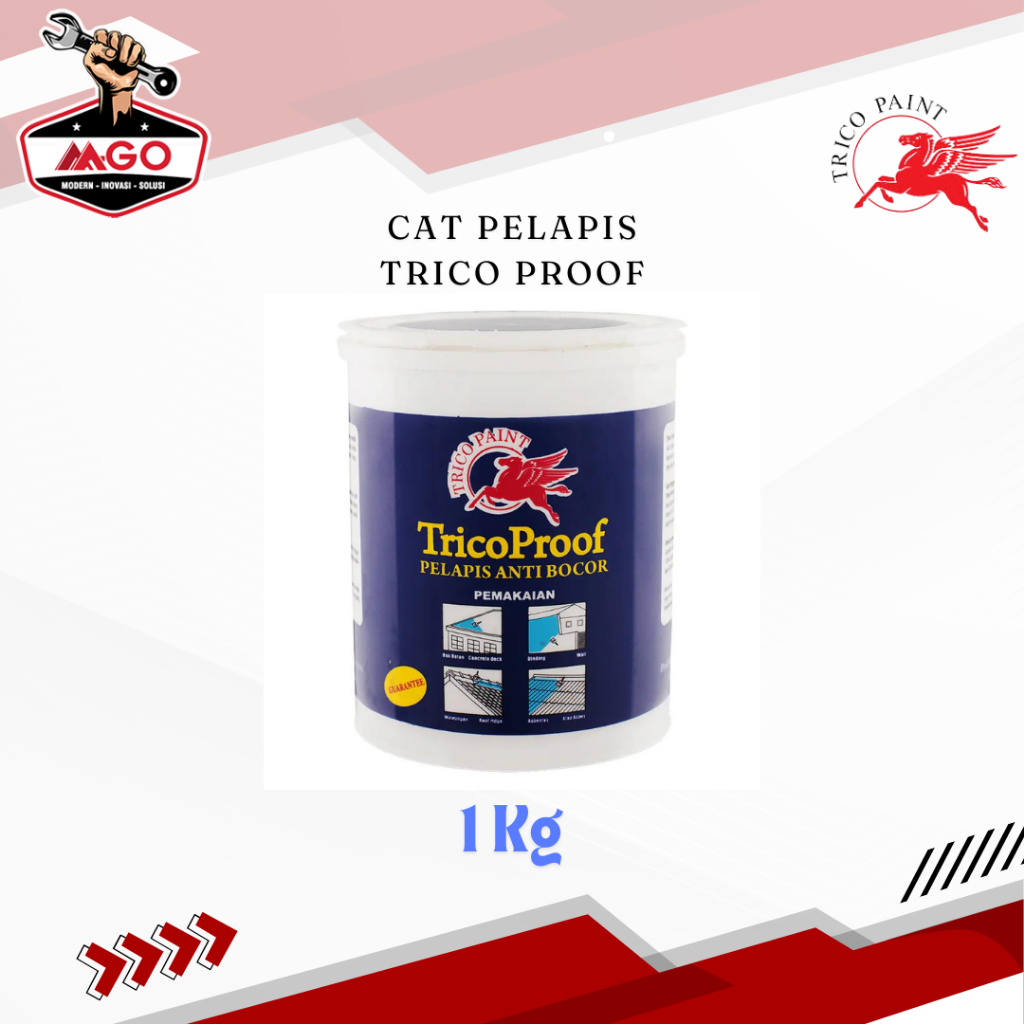 Trico Proof Cat Pelapis Anti Bocor / Cat Waterproof 1kg