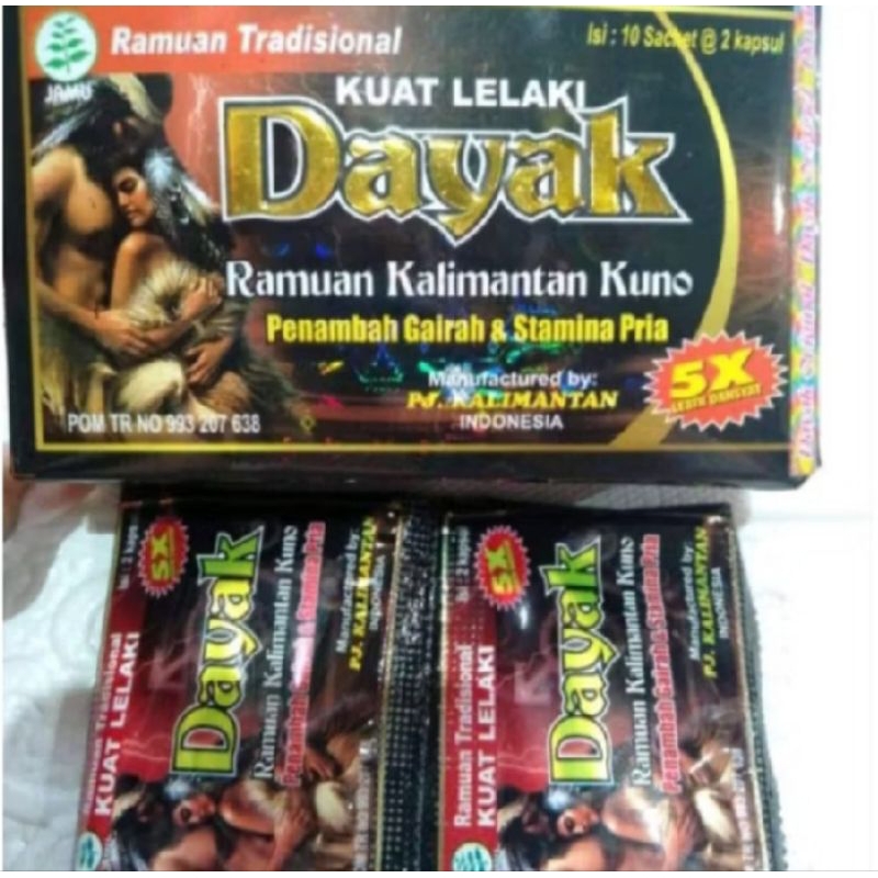 kapsul kuat lelaki Dayak kapsul original