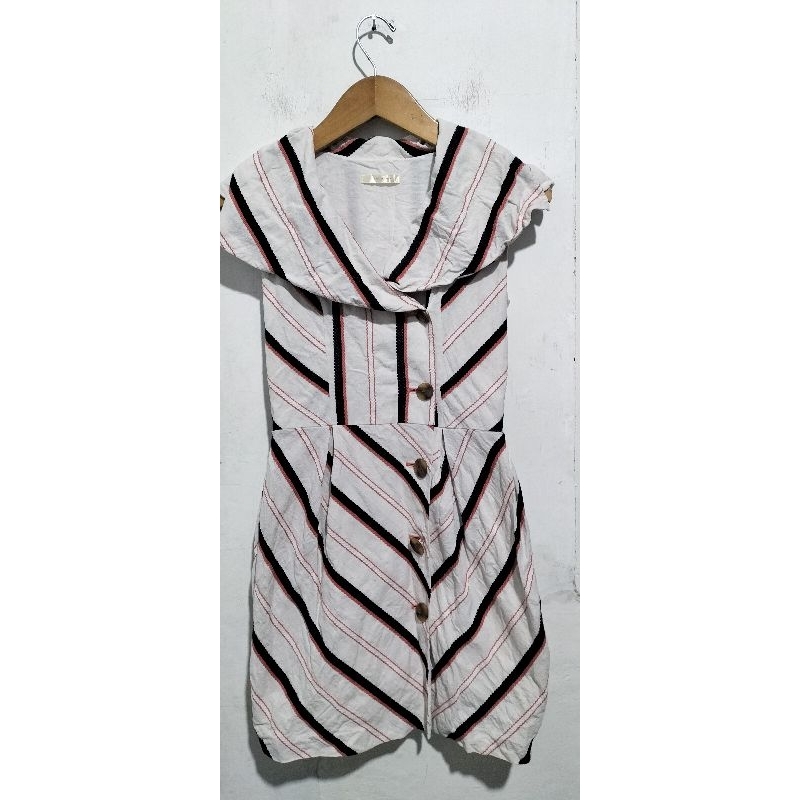Dress Wanita Jessi Woman Kerah Sailor Cantik