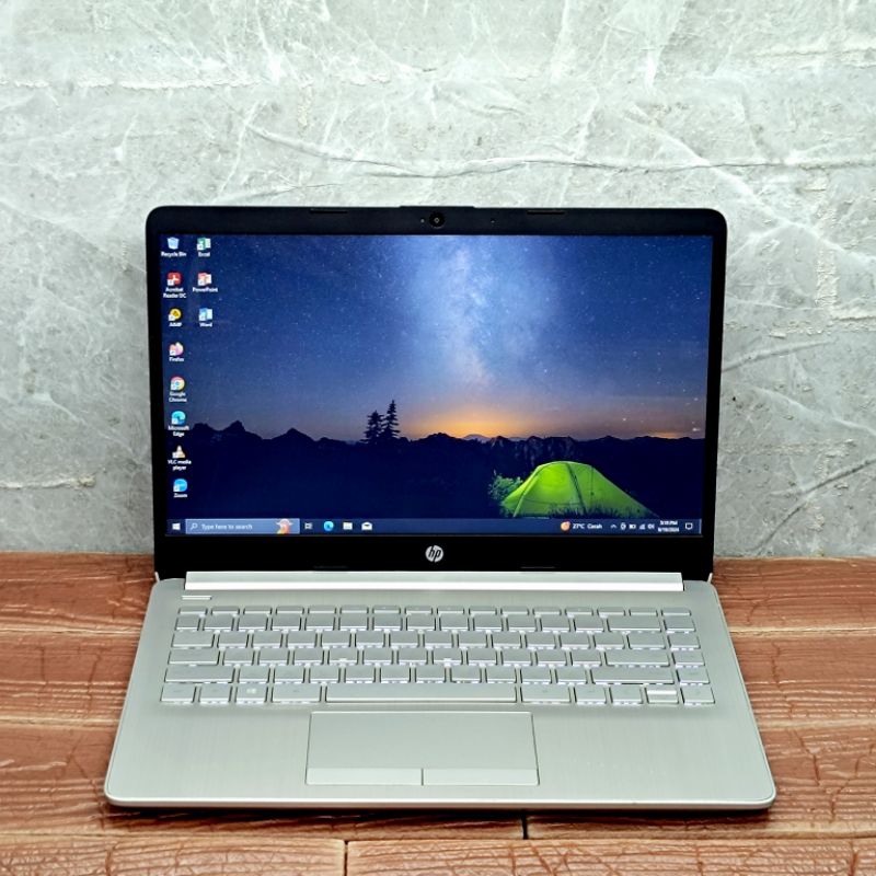 Laptop HP 14s dk0073AU AMD A4-9125 Radeon R3 RAM 4GB SSD 256GB Backlit