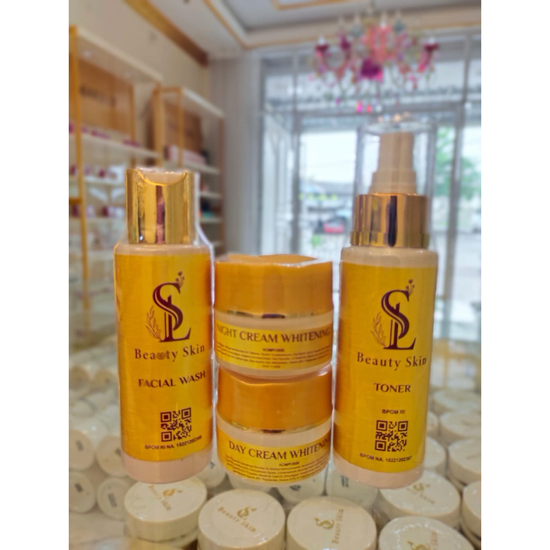 LS BEAUTYSKIN  PAKET WHITENING GLOWING