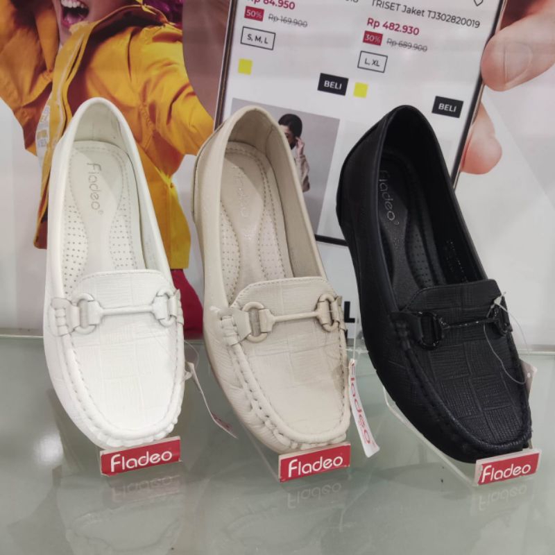 FLADEO ORIGINAL❗Sepatu Moccasin Slip On Wanita