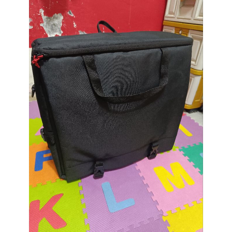TAS LAYANGAN SUPER TEBEL MURAH KEREN HITAM POLOS