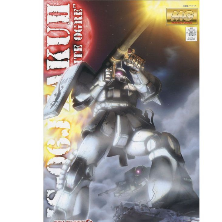 Original Made In Japan MG 1/100 MS-06J Zaku II White Ogre Igloo2 no RX-78-2
