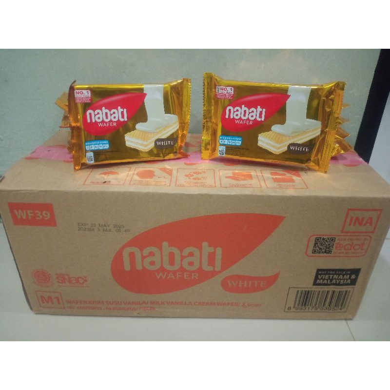 

Nabati wafer white vanila susu 37gr
